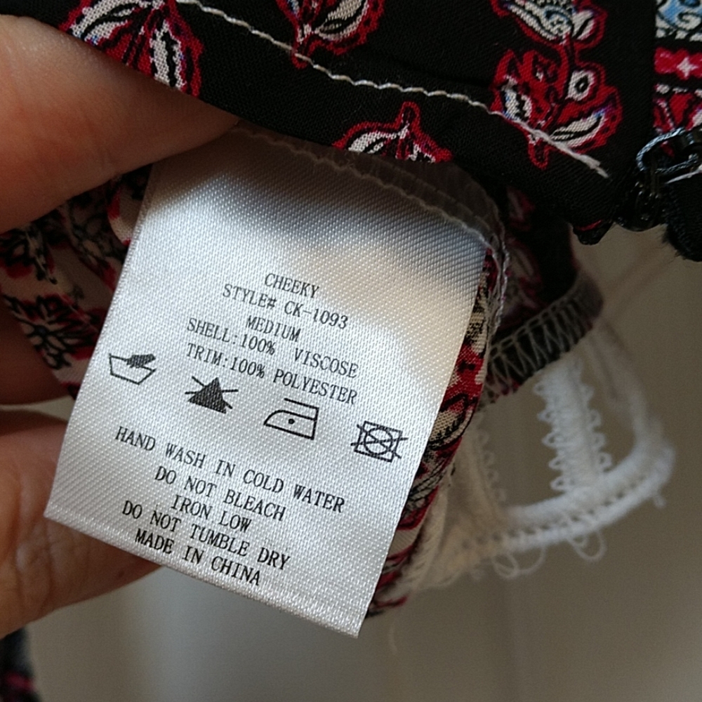 NWT Cheeky Boho Peasant crop with long skirt set - Picture 8 of 8